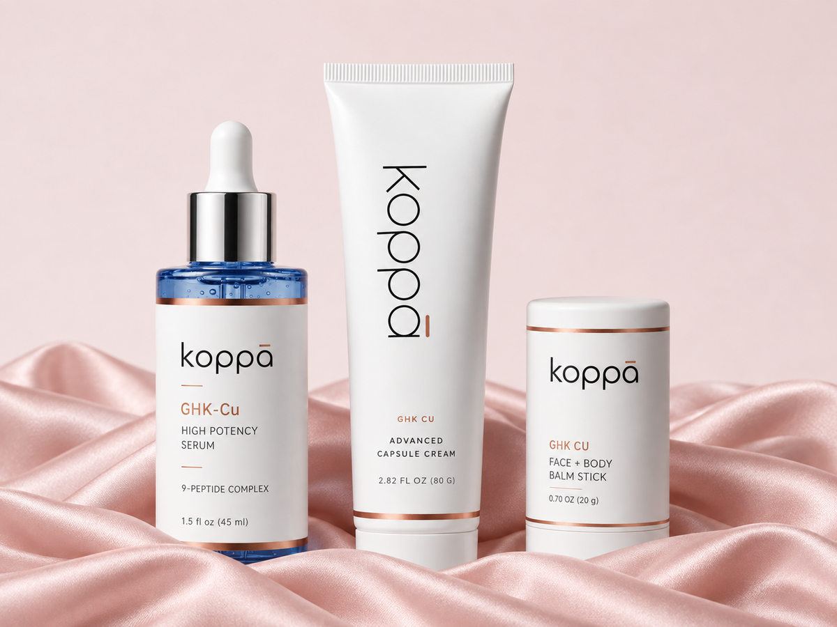 The Koppā protocol: serum, cream and balm