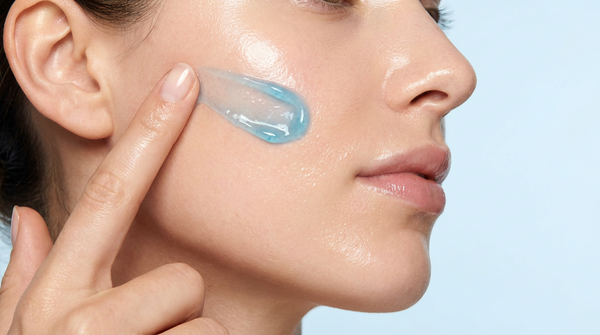 koppā GHK-Cu serum applied to smooth skin