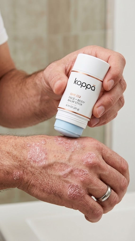 Copper Peptides, Eczema and Psoriasis: What the Research Shows