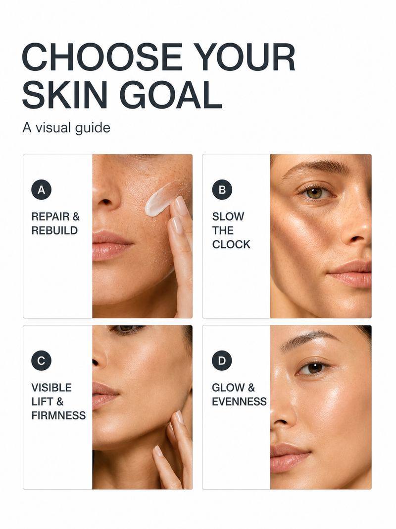 Skin concern — GHK-Cu copper peptide skincare quiz