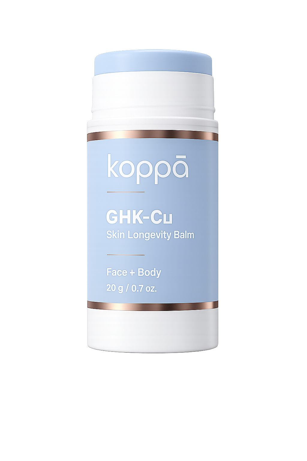Koppā GHK-Cu Face + Body Peptide Balm Stick