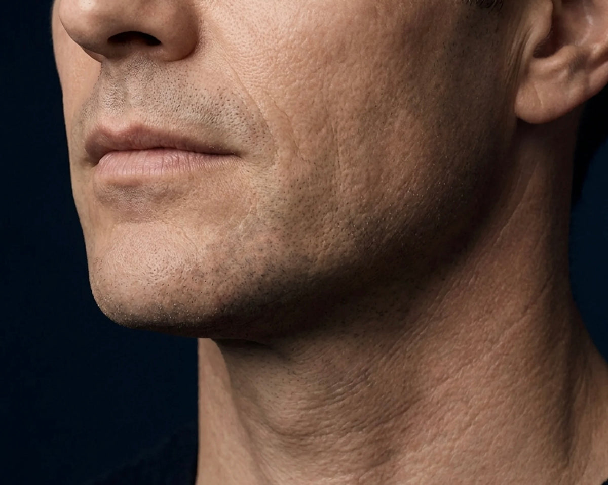 Jaw + neck