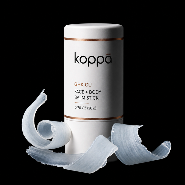 Men’s Skincare — the Koppā GHK-Cu copper peptide routine for men