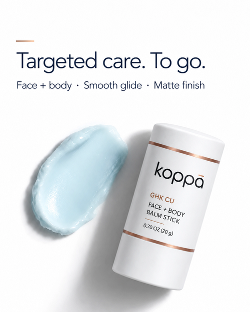 GHK-Cu Face + Body Balm Stick: Copper Peptide Balm
