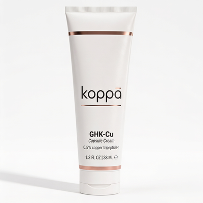 Koppā GHK-Cu Capsule Cream — Koppā GHK-Cu copper peptide microbead cream