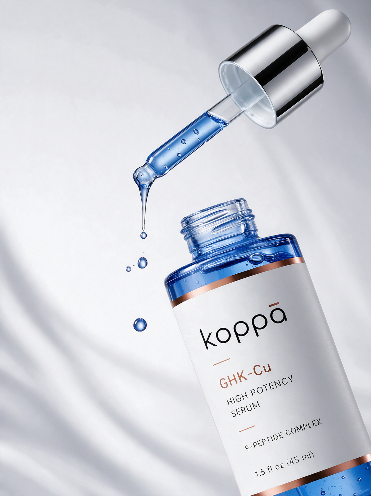 Koppā Beauty — GHK-Cu copper peptides for skin