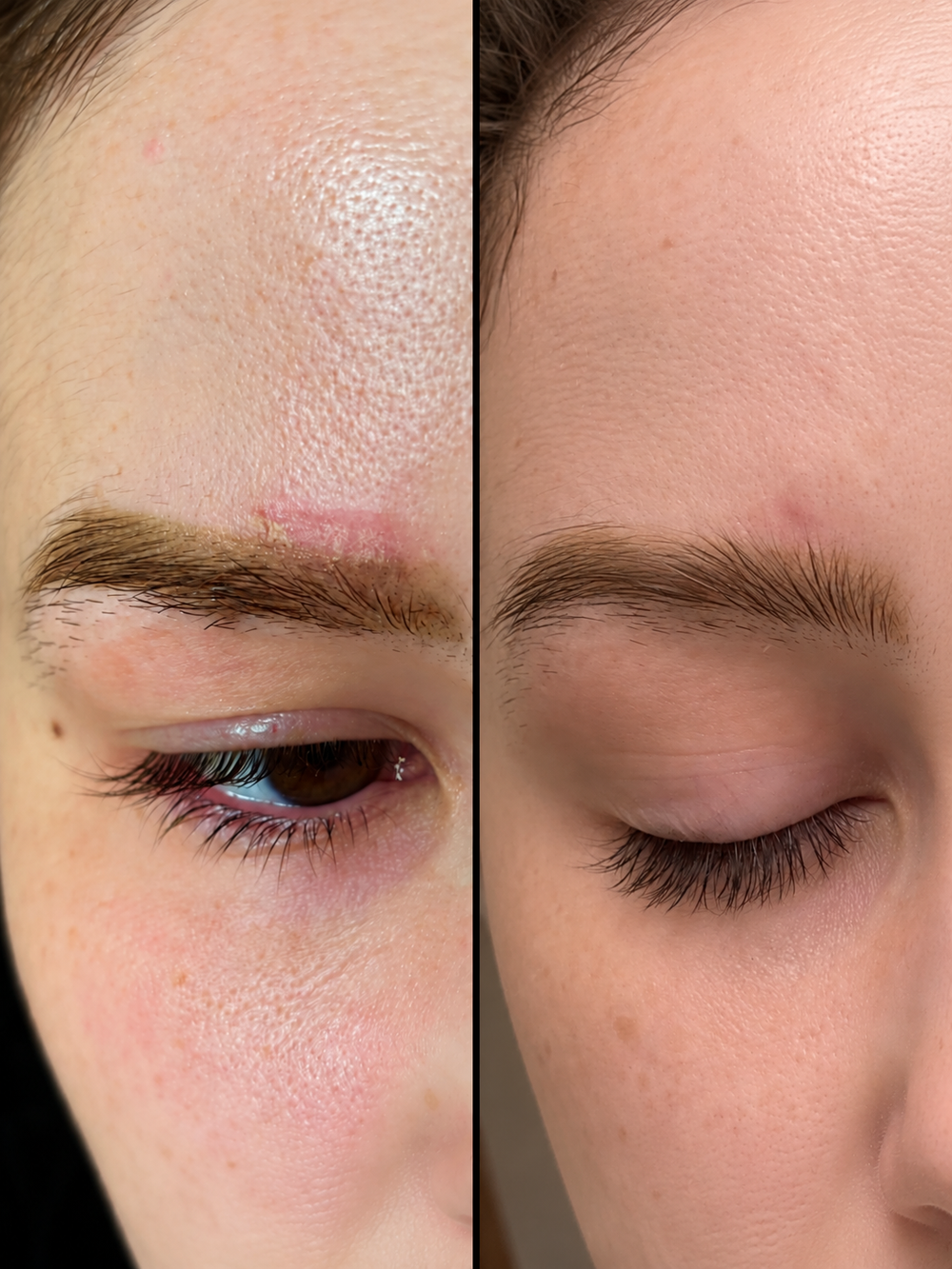 Sarah M- I tried to to use an acid treatment to get rid of an old eyebrow tattoo and ended up with a chemical burn (oops).  Once it had started to heal I began using the stick on it a few times a day.  2 days later it was so much better.