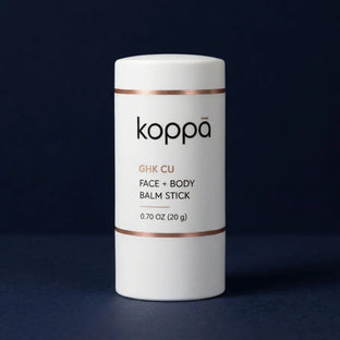 Koppā GHK-Cu stick — copper peptide face and body balm